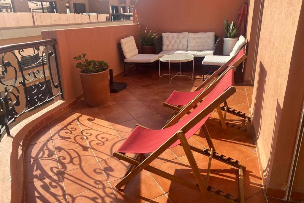 Апартаменты Sunny Terrace & Comfy Beds In Marrakech Марракеш Экстерьер фото