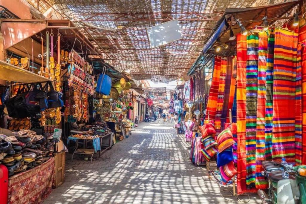 Апартаменты Sunny Terrace & Comfy Beds In Marrakech Марракеш Экстерьер фото